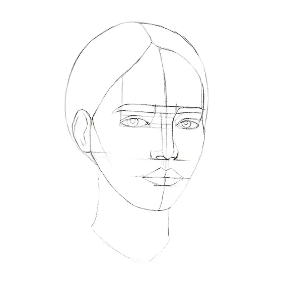 How to Draw a Face in 6 Steps