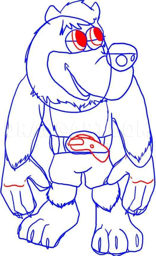 How To Draw Banjo, Drawing, Step by Step, by Dawn