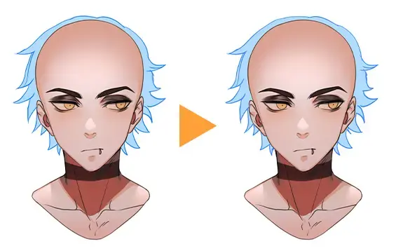 Anime Hair Tutorial for Beginners by Laovaan