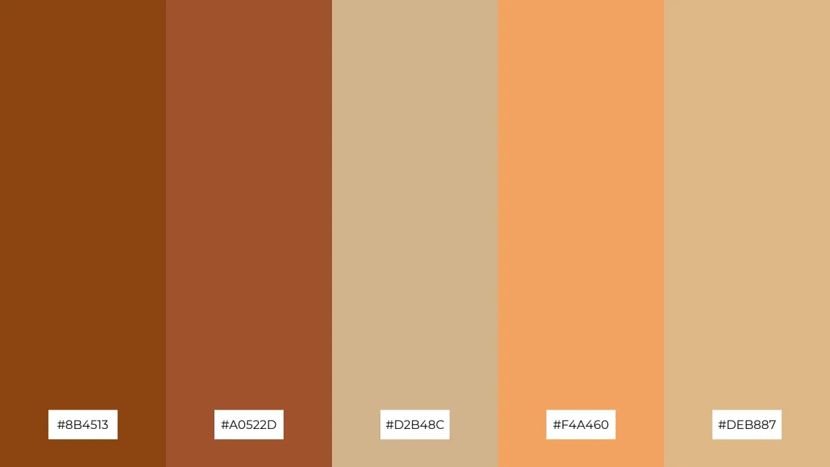 The Best 15 Light Brown Color Palette Combinations