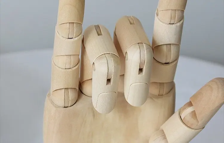 Wooden Hand Model