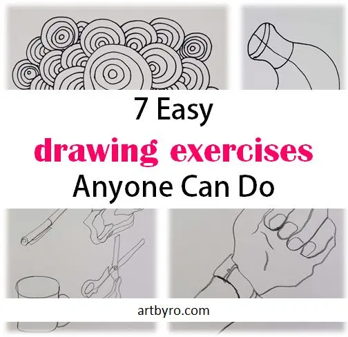 How to Do Drawing Exercises and Warm Up Sketching
