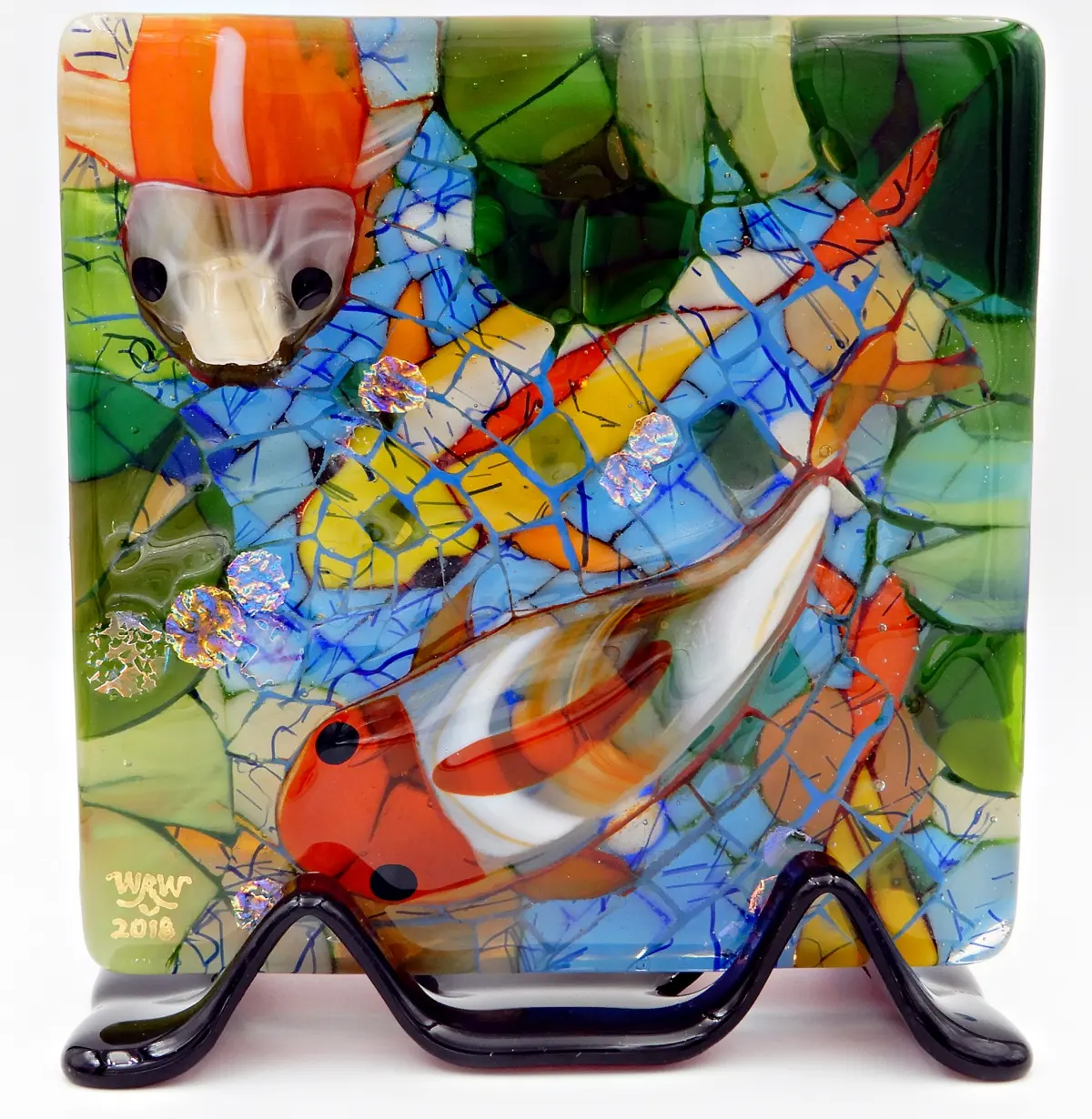 Fused Glass Mosaics with Display Stands Workshops