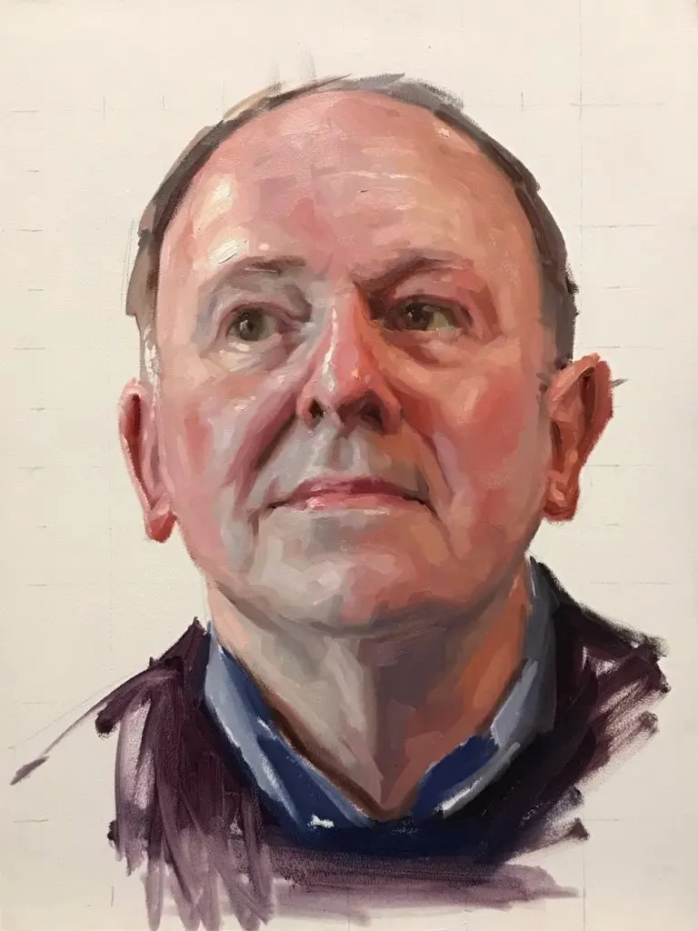 Alla Prima Portrait Painting with Oils Tutorial by Liam Dickinson