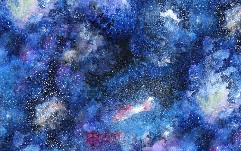 Night Sky Watercolor Painting Tutorial by Zoe Feast