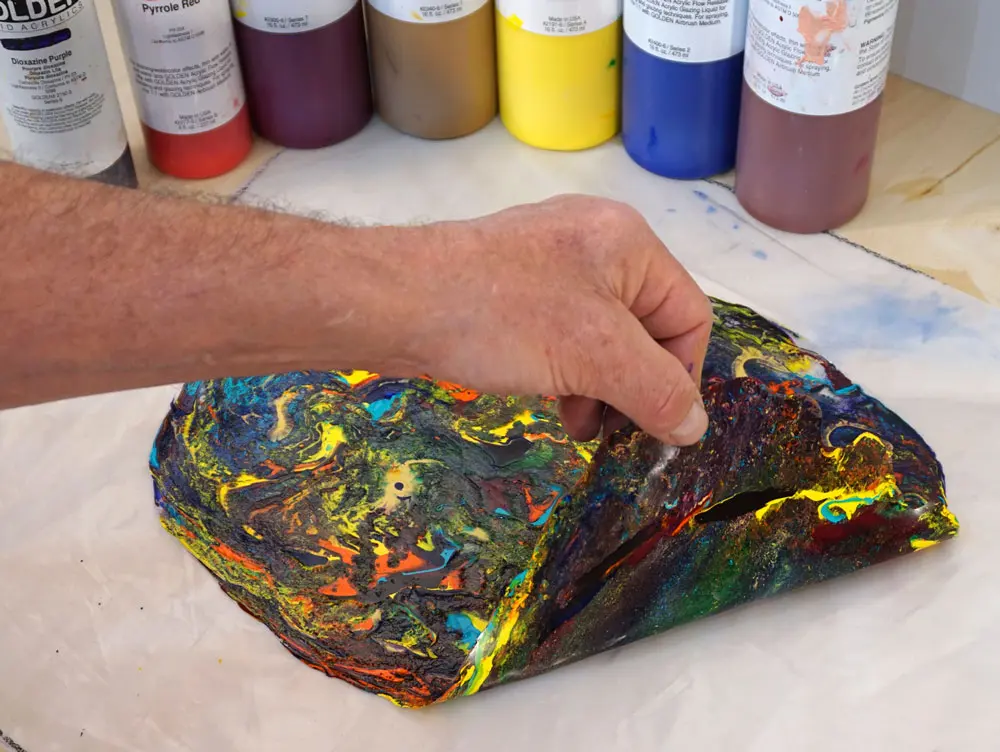 How do you paint skin with acrylic paint