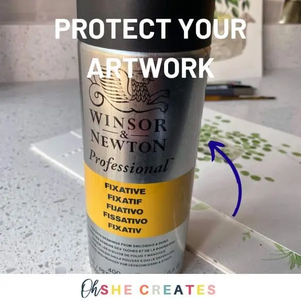 How to seal a watercolor painting
