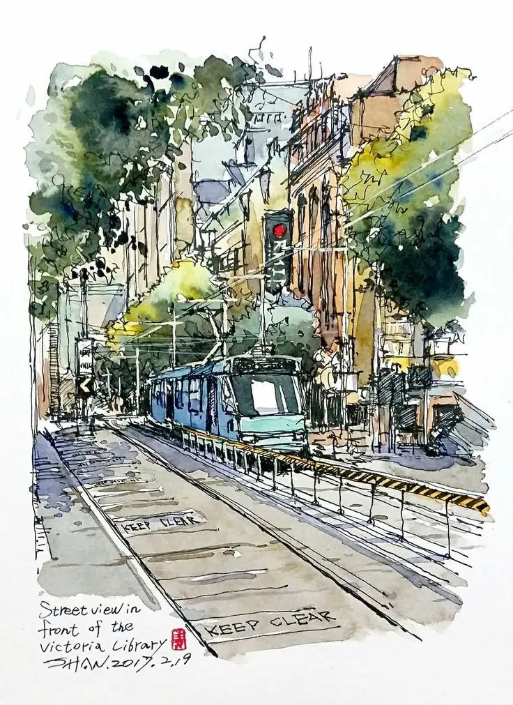 Learn to Urban Sketch: Part 1