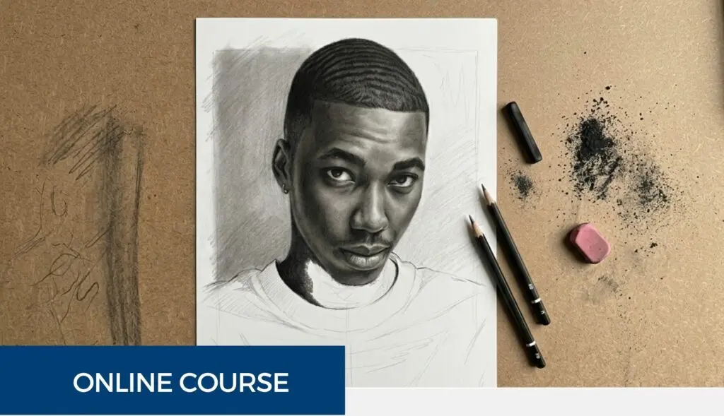 Online Portrait Drawing Course: Mosart Academy