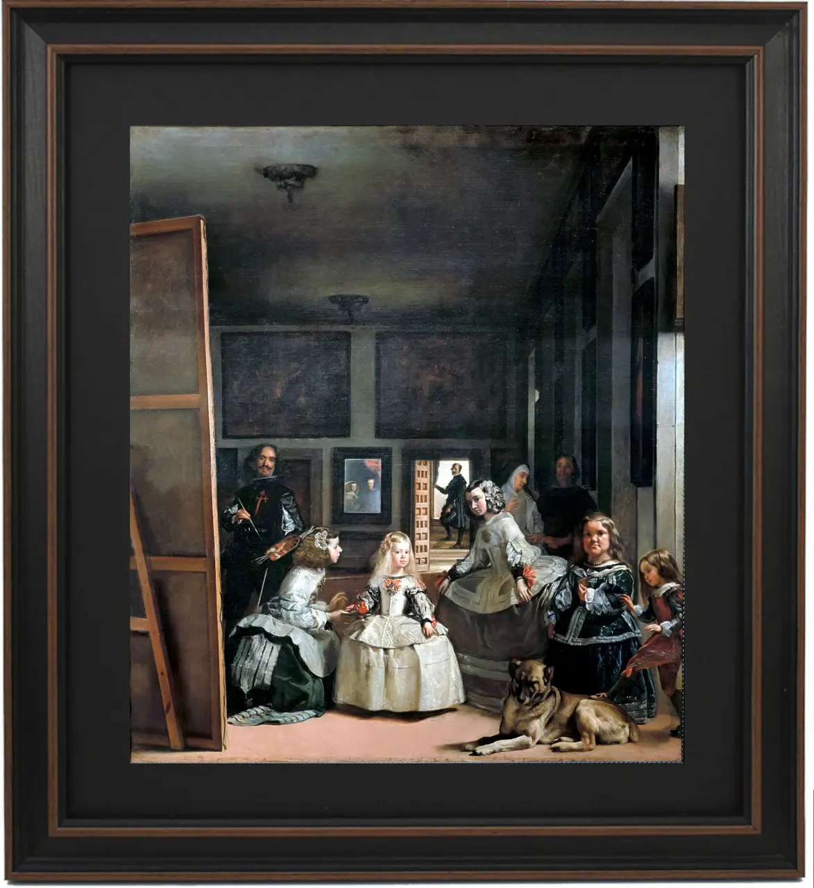 Framed Las Meninas by Diego Velazquez