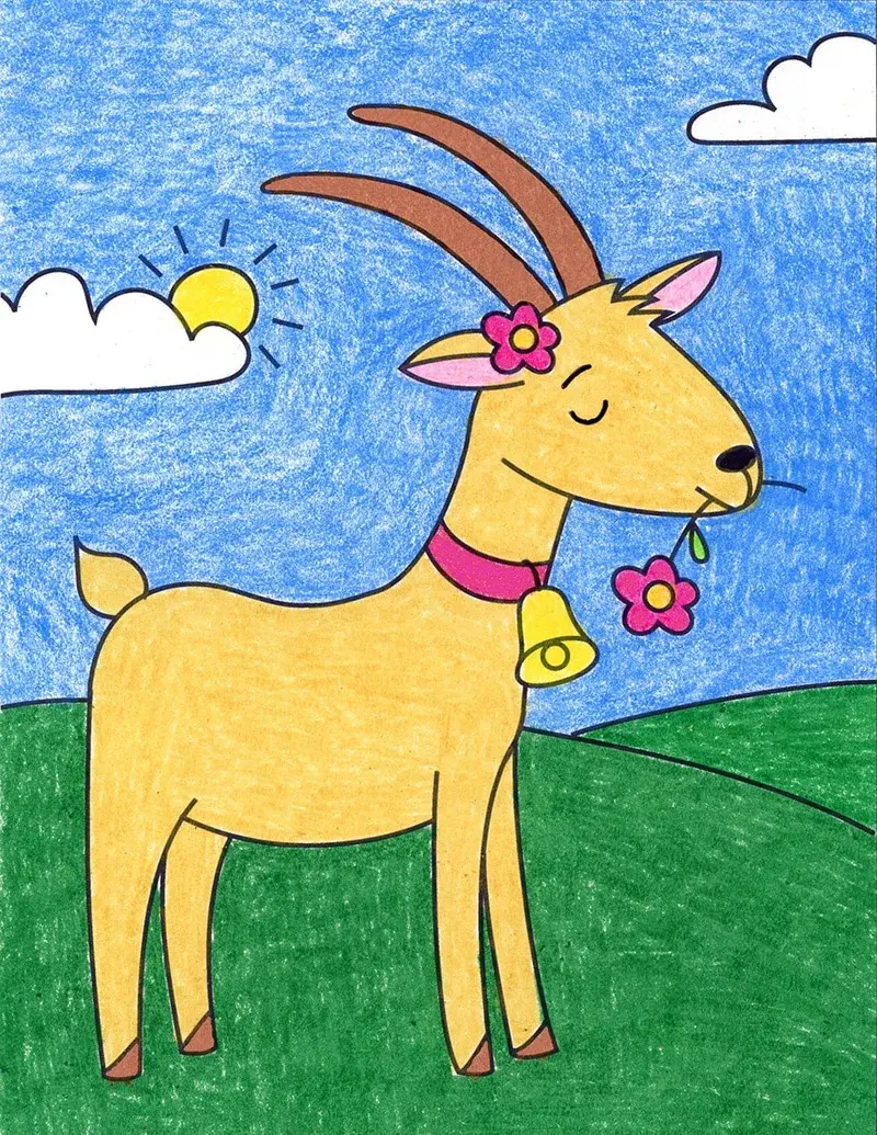 How to Draw a Goat