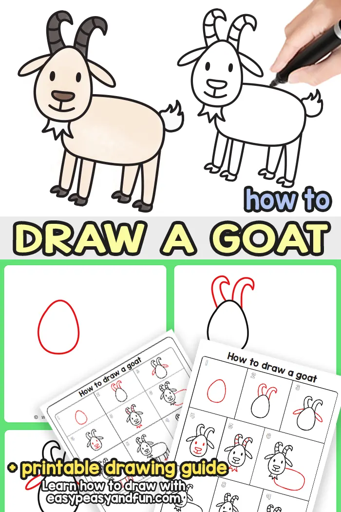 How to Draw a Goat