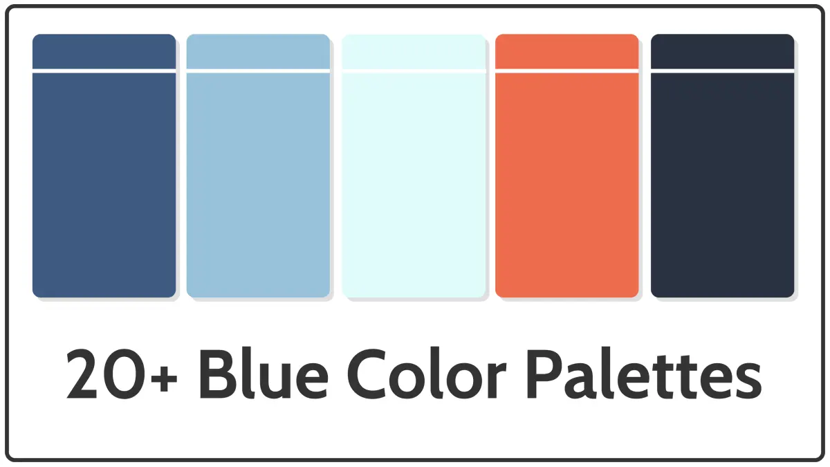 20+ Best Blue Color Palettes for 2026
