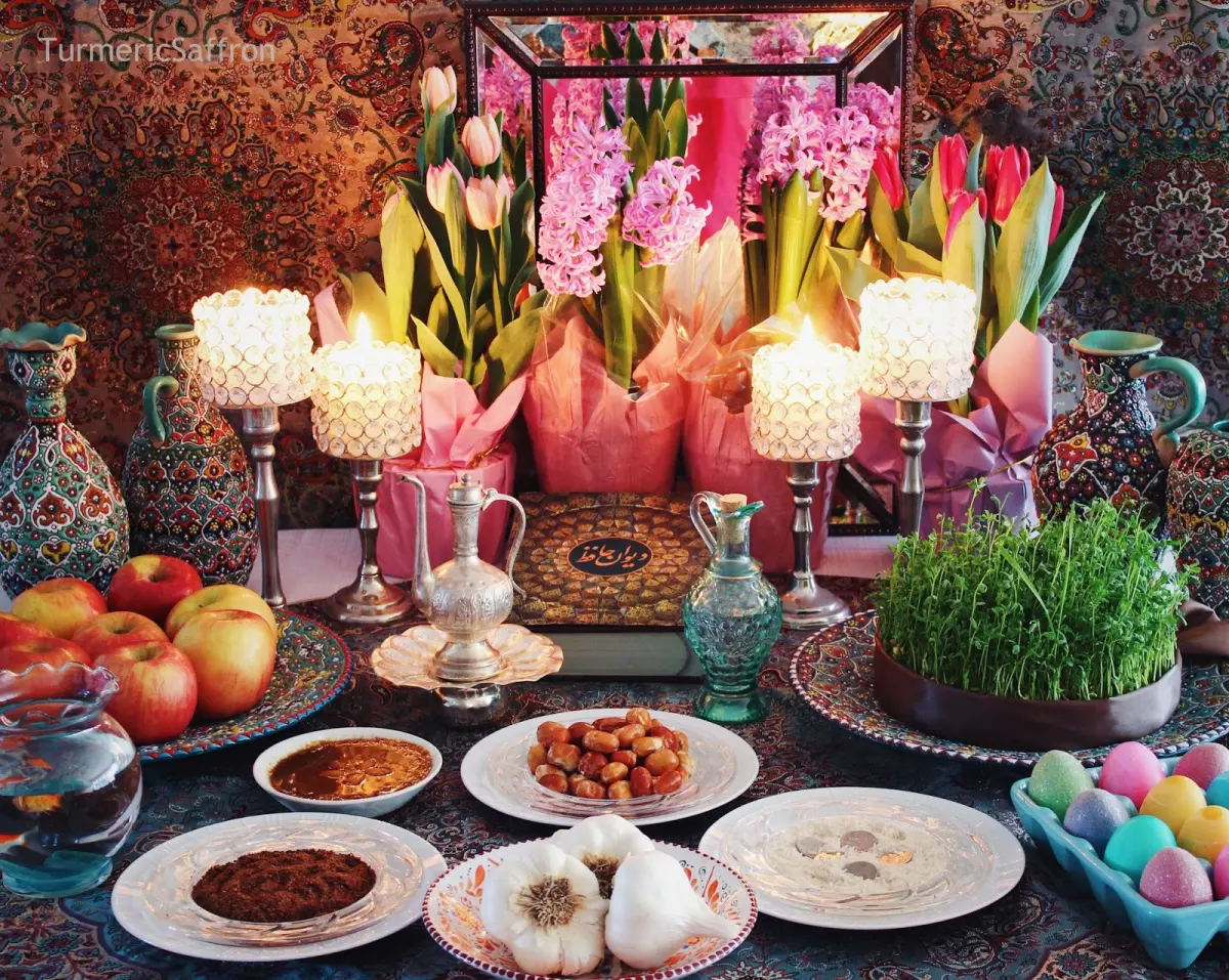 Turmeric & Saffron: Happy Nowruz 2019! Persian New Year Traditions and Haft Seen