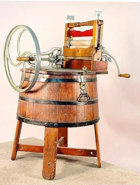 The washing machine was invented in 1908 by Alvin John Fisher