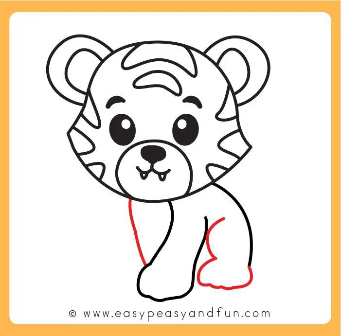 How to Draw a Tiger
