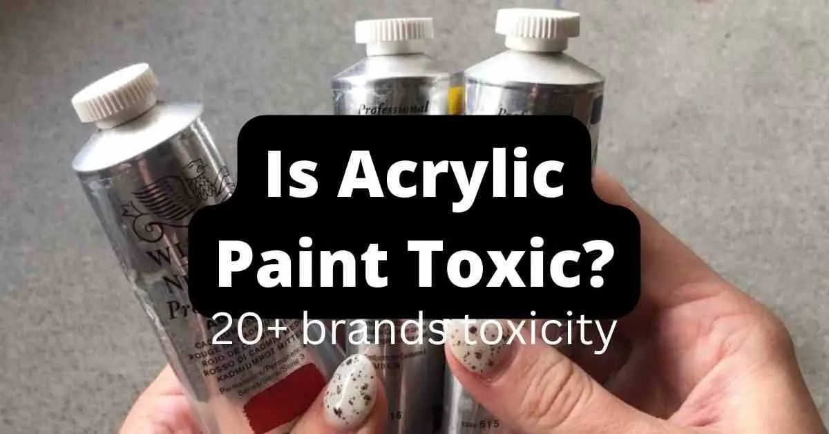 Is Acrylic Paint Toxic or Safe? 23 Brands Toxicity Included