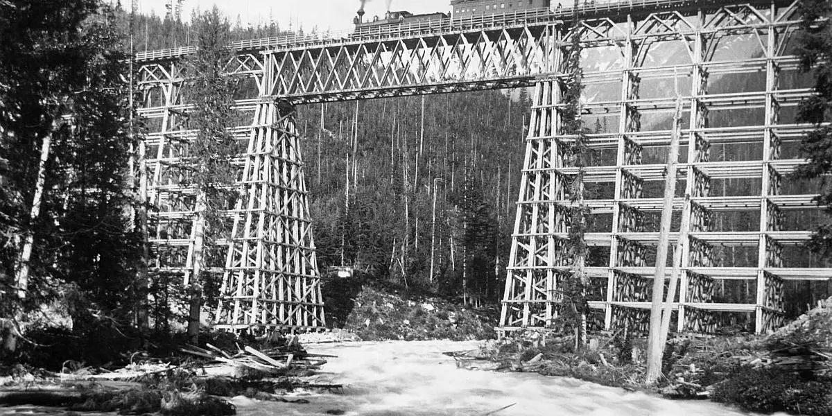 Why was the Canadian Pacific Railway built