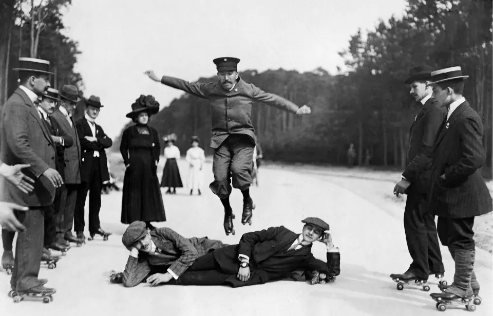 Roller Skating in the 1900s