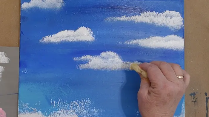 How to Paint Clouds, Easy!