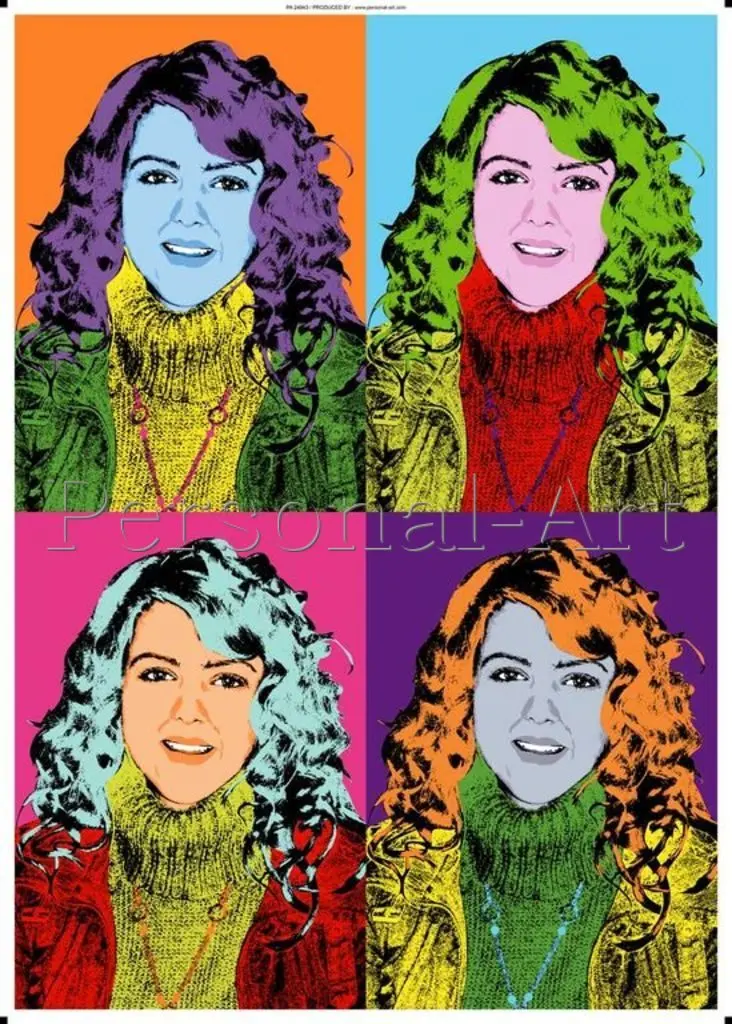 Andy Warhol's Style Portrait