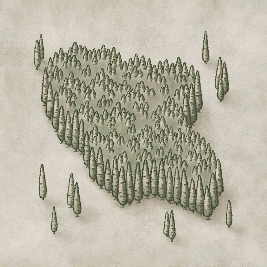 How to Draw a Forest on Your Fantasy Maps