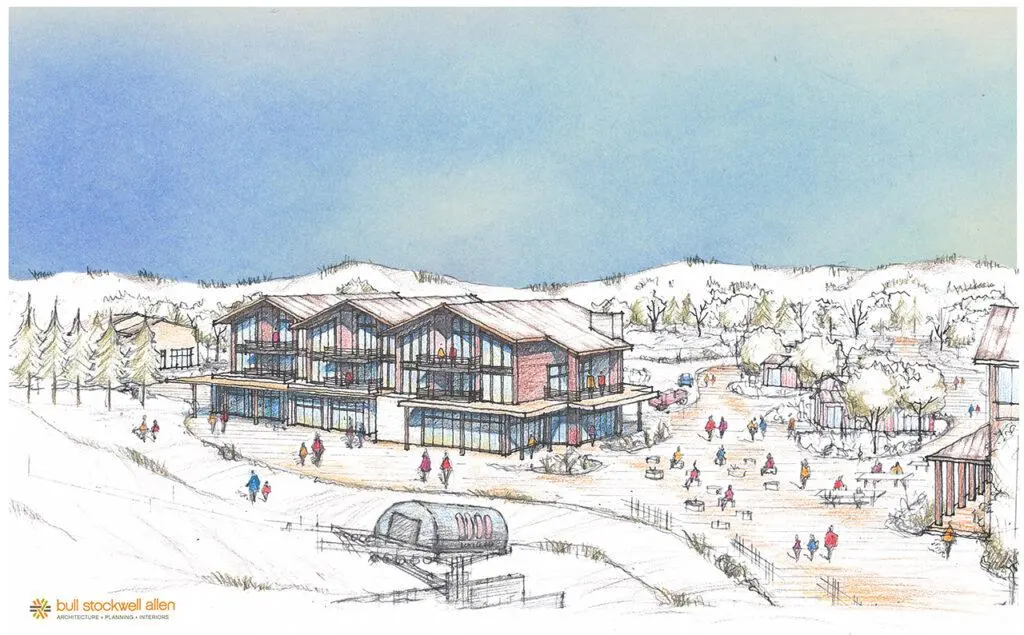 Draw ski lodge — image 3