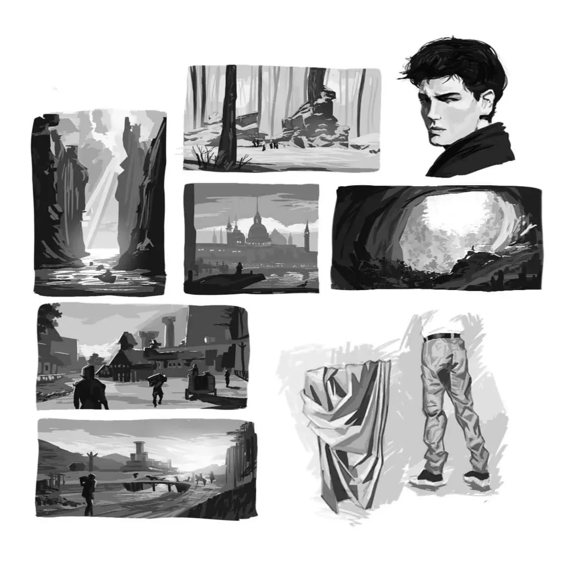 Value studies I did :)
