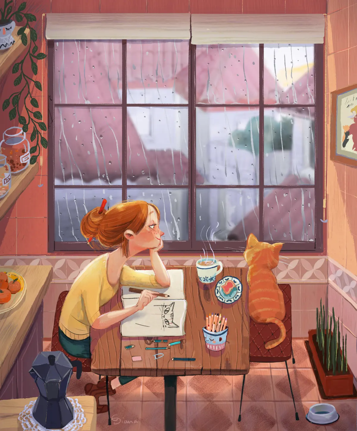 Tuco at the rainy window (1)