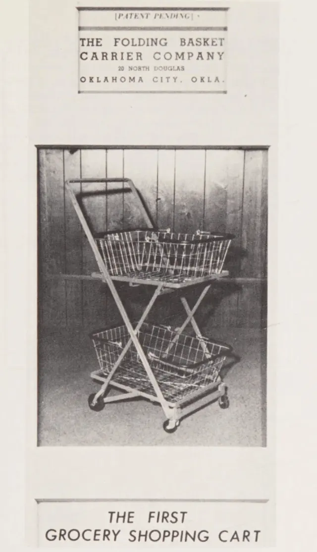 The World's First Shopping Carts Were Introduced at Humpty Dumpty Grocery Stores in Oklahoma City on June 4, 1