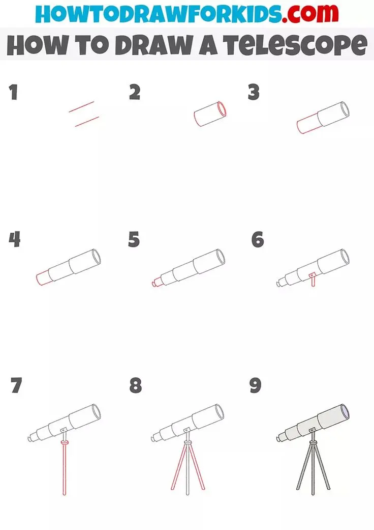 How to Draw a Telescope