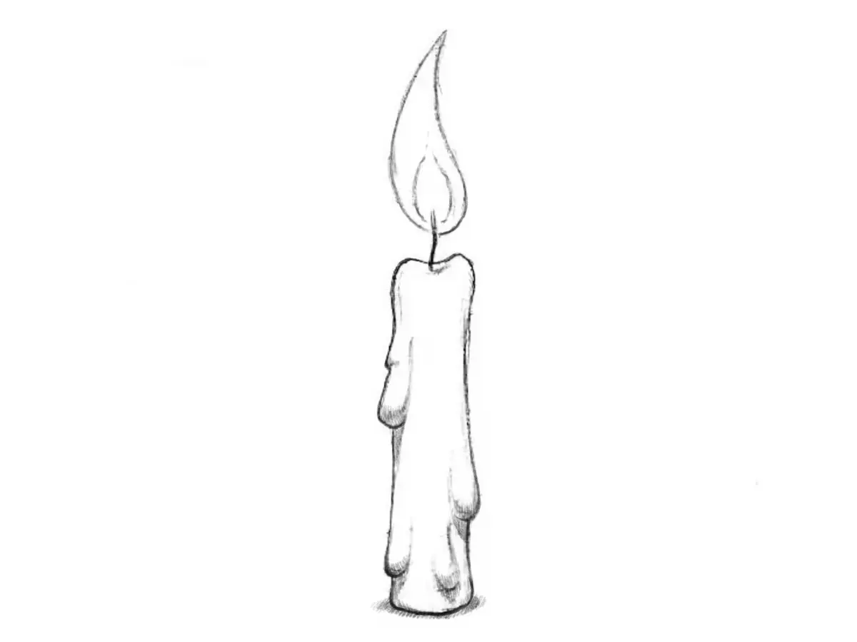How to Draw a Candle