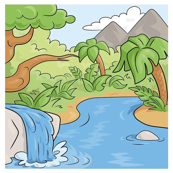 How to Draw a Jungle