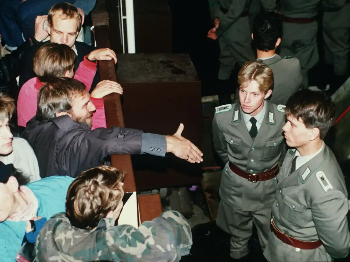 From the Night the Berlin Wall Fell on Nov. 9, 1989
