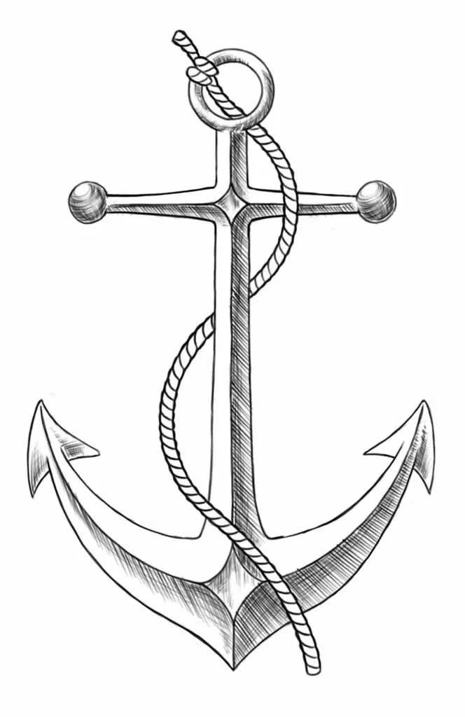 How To Draw An Anchor