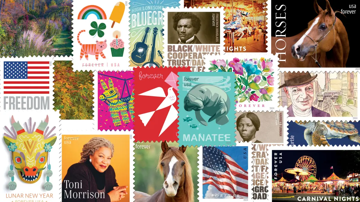 Collecting stamps — image 3