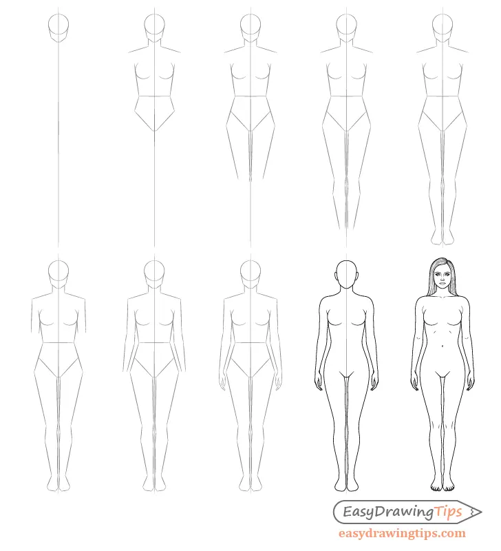 How to Draw the Body Step by Step