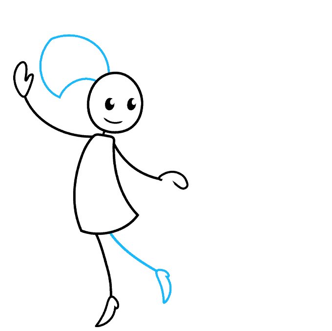 How to Draw Stick Figures Dancing