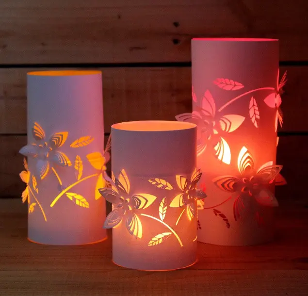 DIY: Dimensional Paper Lantern #2