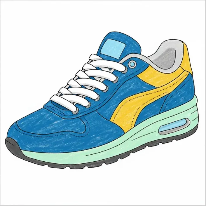 How to Draw a Sneaker