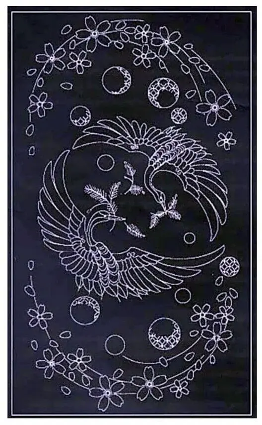 LARGE Sashiko Panel