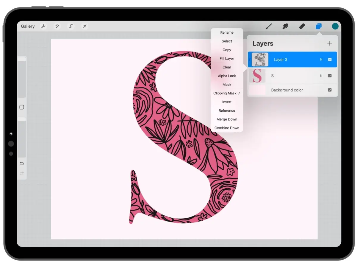 How to Use a Clipping Mask in Procreate: What Does It Do and How Does It Work? [VIDEO]