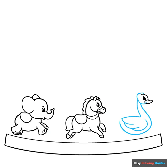 How to Draw an Easy Carousel