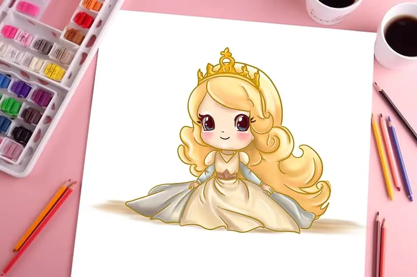 How to Draw a Princess