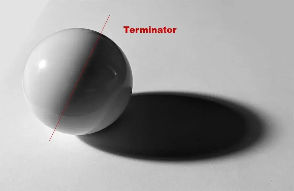 Terminator line shading — image 2