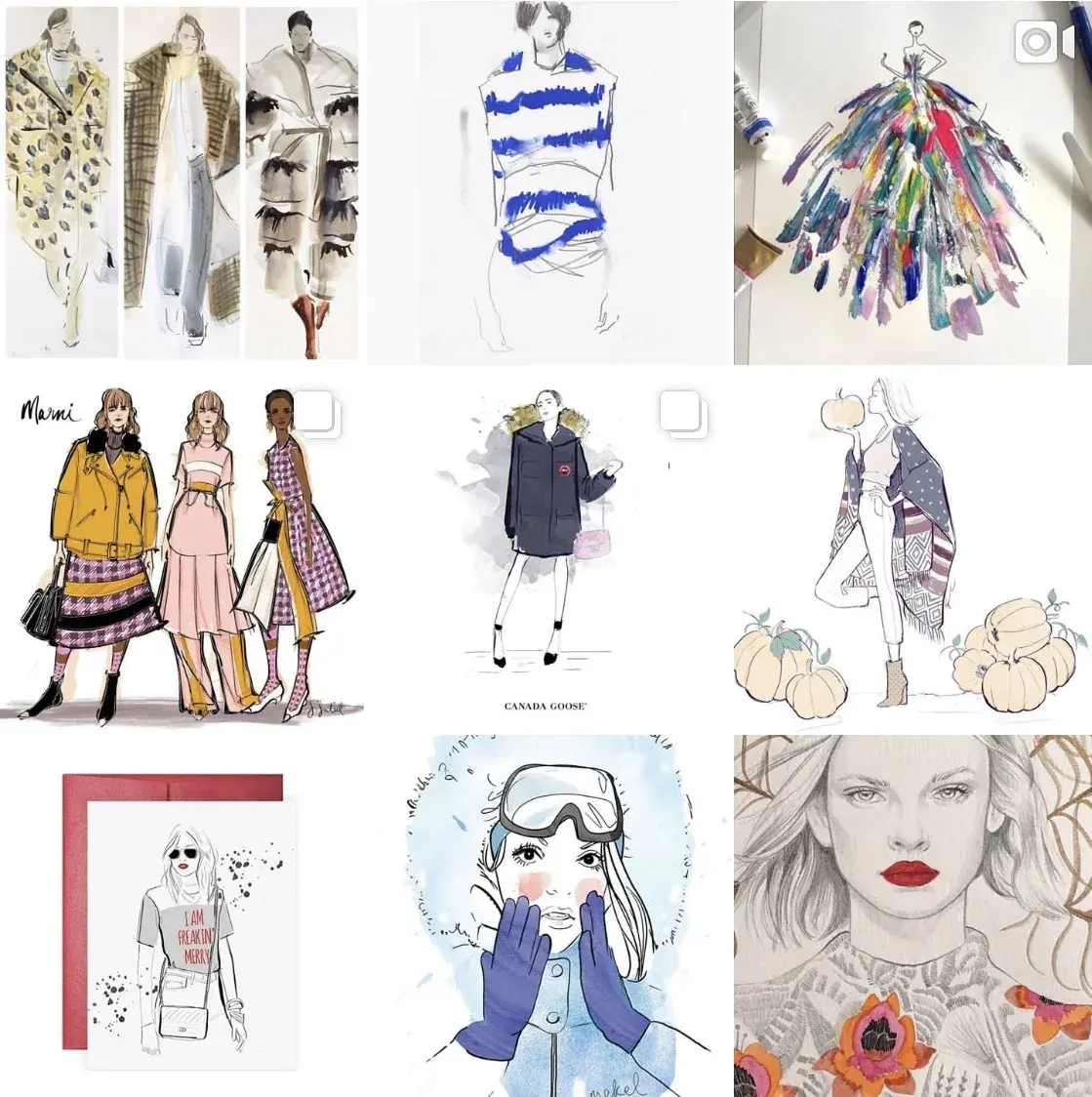 10 of the Best Fashion Illustrators to Follow on Instagram