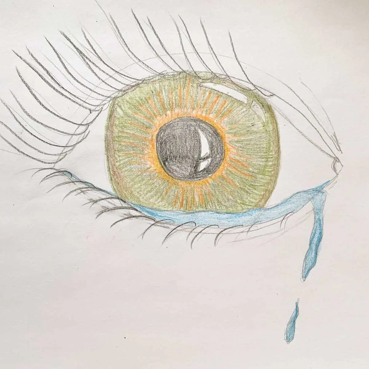 How to Draw Tears That Are Real Looking