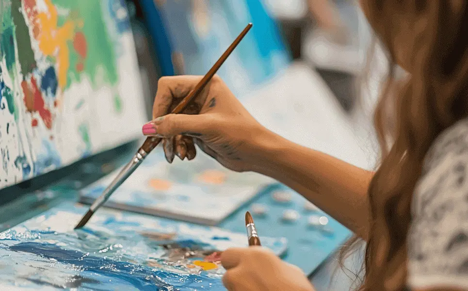 Beautiful acrylic painting ideas & easy motifs for beginners