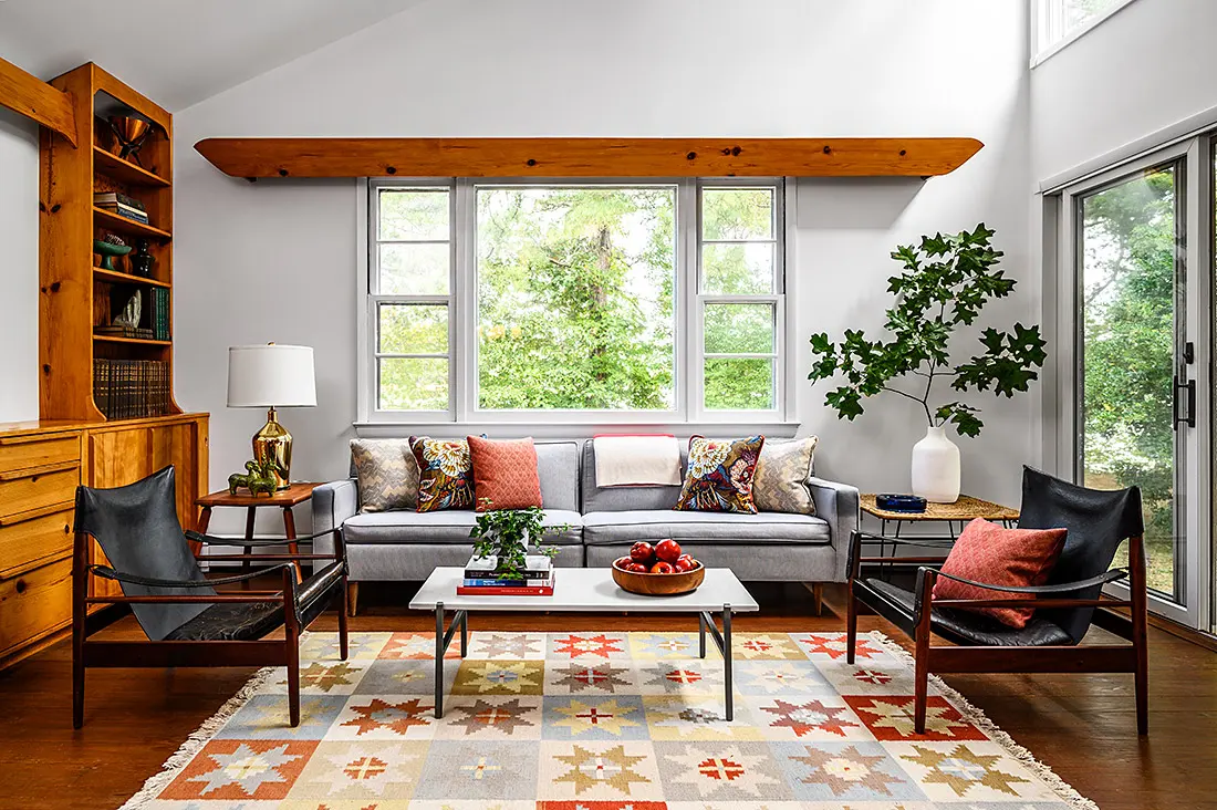 How to furnish a mid-century modern house...with Ikea?
