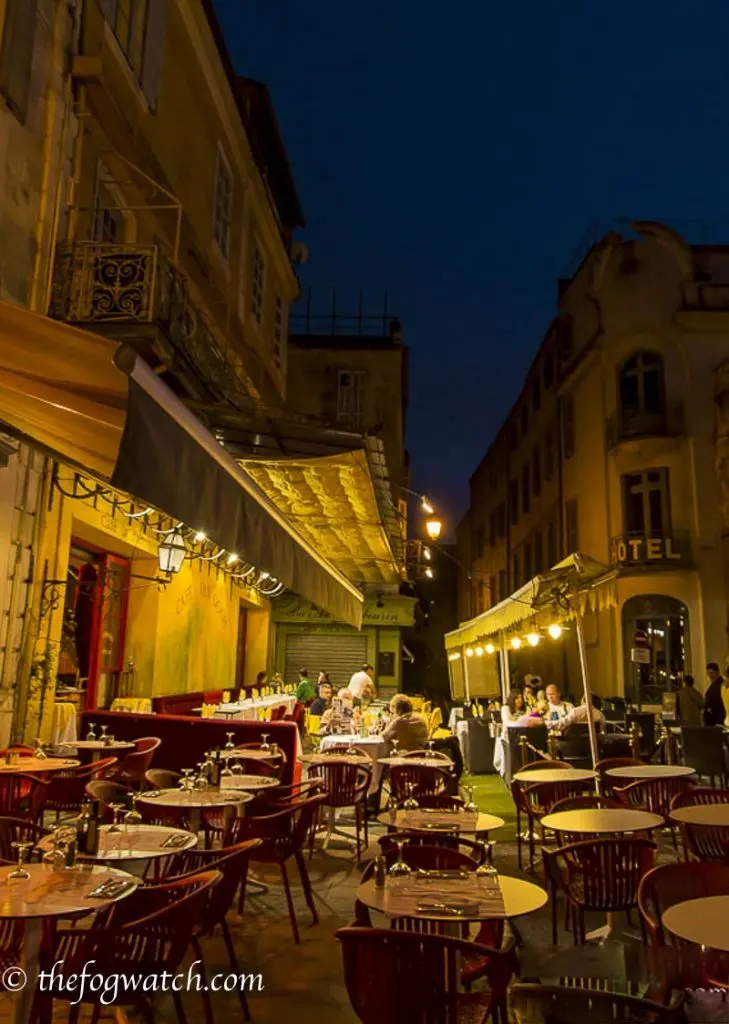 Arles: Van Gogh's CafeTerrace at Night